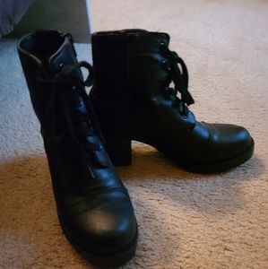 Black boots